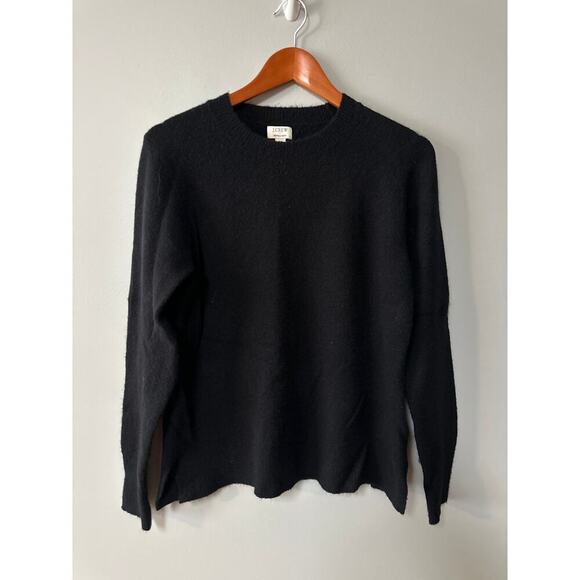 Womens Size M J Crew Black Extra Soft Sweater - Picture 1 of 6